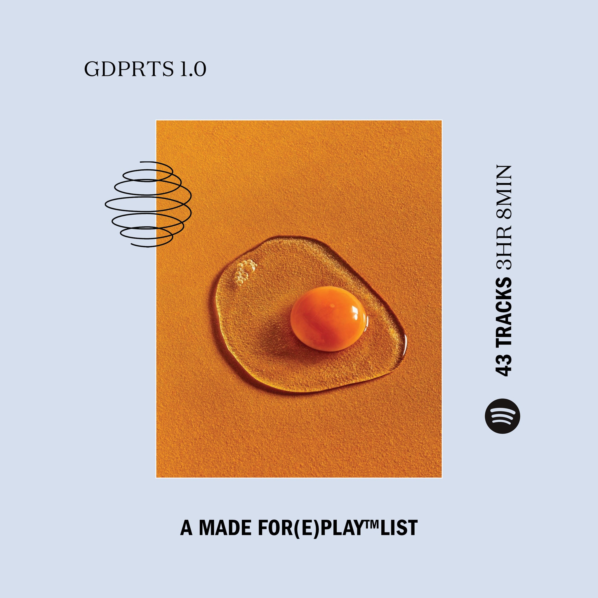 GDPRTS 1.0 – A playlist for sex and other activities now available on Spotify. 